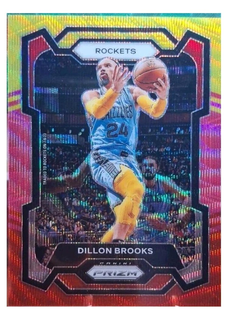 2023-24 Panini Prizm Base Set Dillon Brooks #68 card