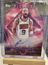 2025-26 Topps Midnight Dark Matter Autographs Dillon Brooks #DMA-DB card