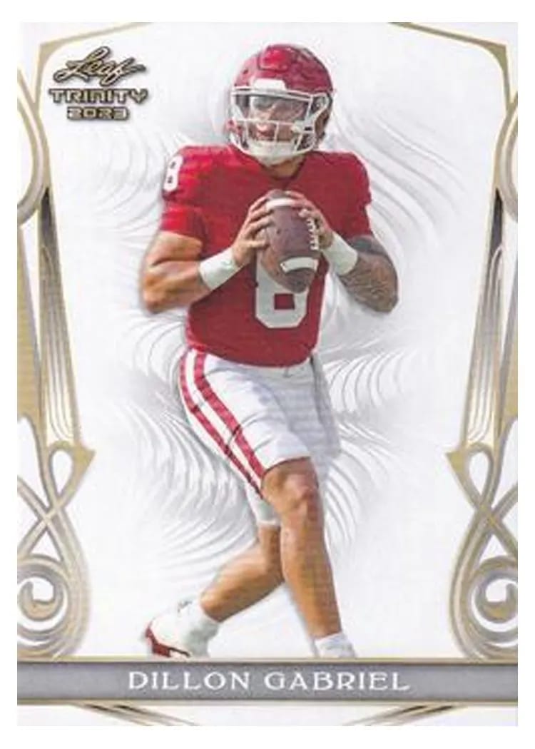 2023 Leaf Trinity Mega Box Dillon Gabriel #63 card