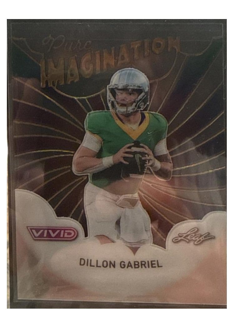 2025 Leaf Vivid Pure Imagination Dillon Gabriel #PB-12 card