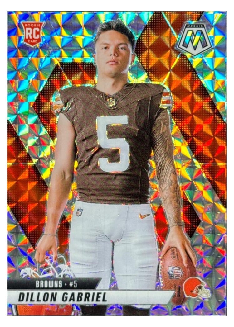 2025 Panini Mosaic Base Set Dillon Gabriel #277 card