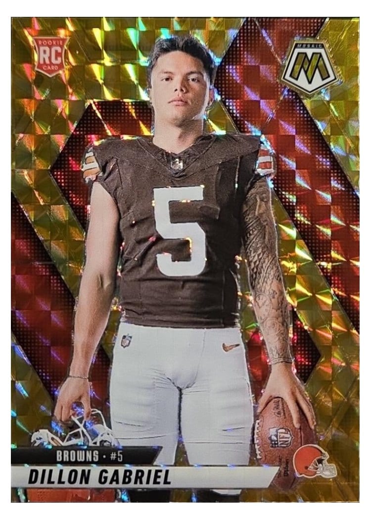 2025 Panini Mosaic Base Set Dillon Gabriel #277 card