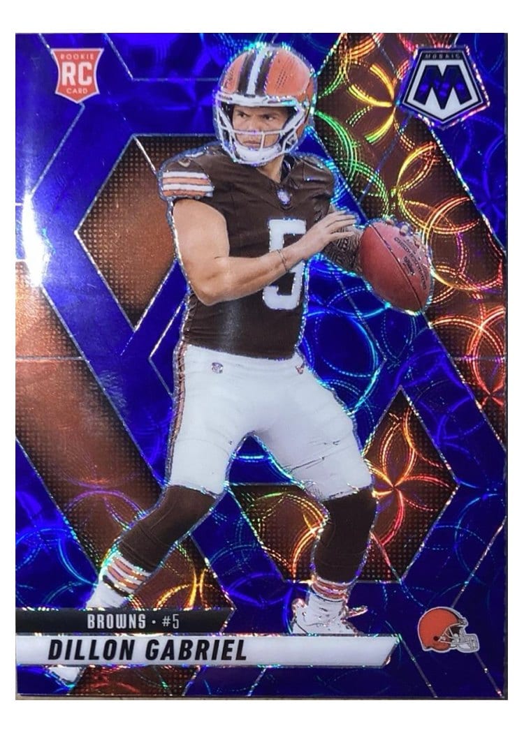 2025 Panini Mosaic Base Set Dillon Gabriel Blue Scope #332 card