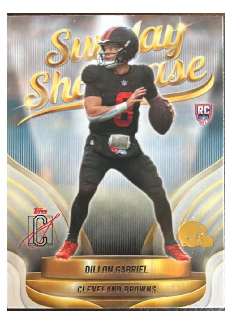 2025 Topps Signature Class Sunday Showcase Dillon Gabriel #SS-3 card