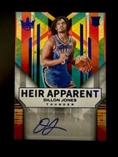 2024-25 Panini Court Kings Heir Apparent Autographs Dillon Jones #HA-JNE