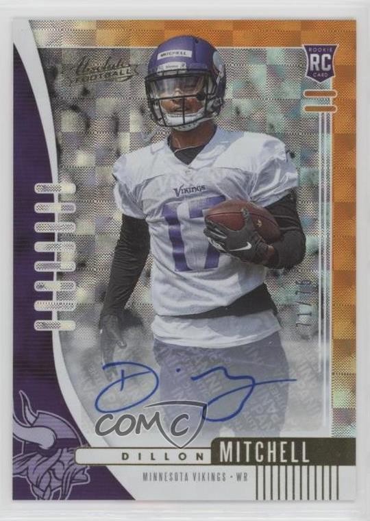 2019 Panini Absolute Dillon Mitchell #171 card