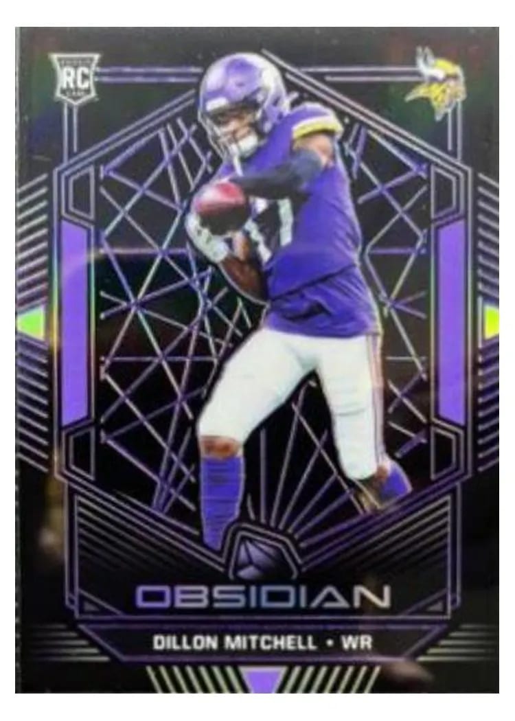 2019 Panini Obsidian Dillon Mitchell #159 card