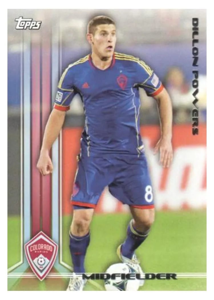 2013 Topps MLS Dillon Powers #21 card