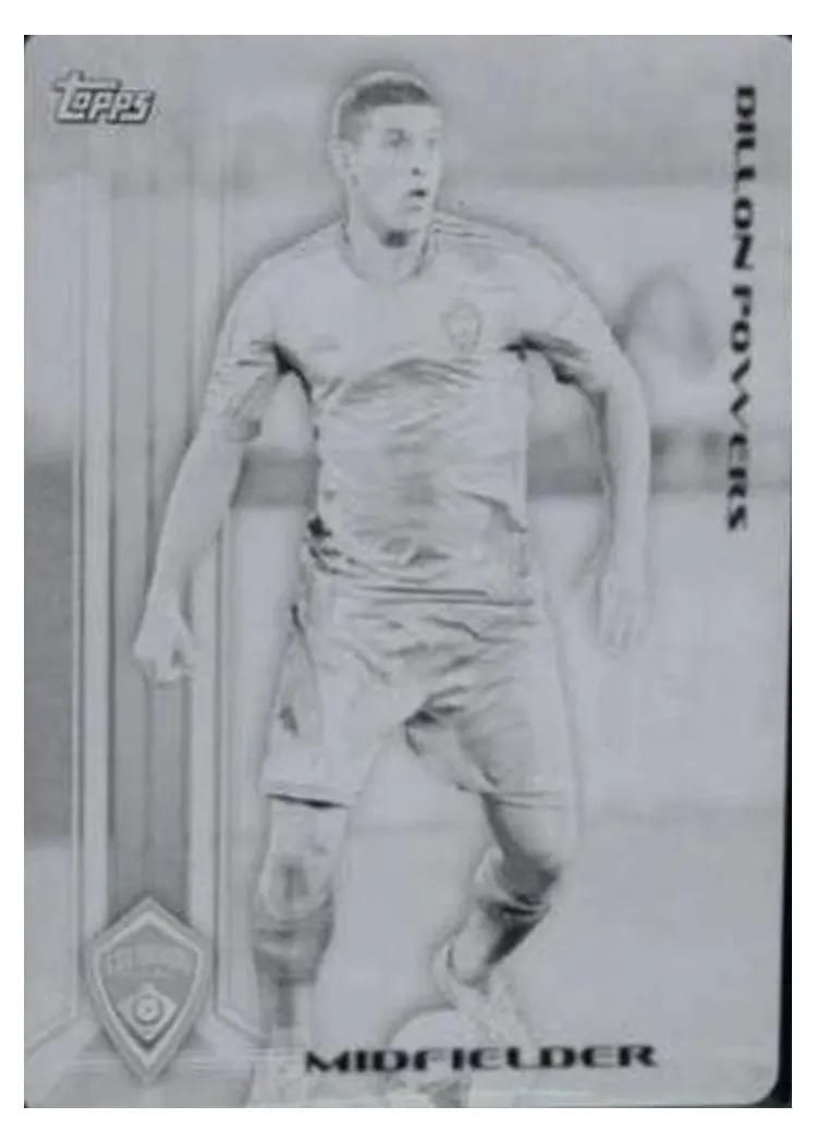 2013 Topps MLS Dillon Powers Black #21 card
