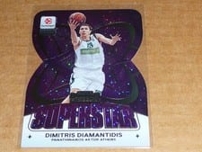 2025-26 Panini Contenders EuroLeague Superstar Die-Cuts Dimitris Diamantidis #1 card