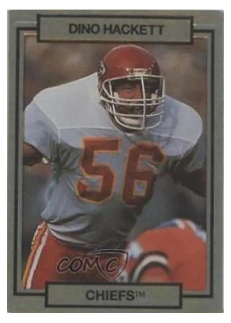 1990 Action Packed Dino Hackett #113 card