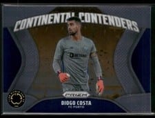 2025 Panini Prizm FIFA Club World Cup Continental Contenders Diogo Costa #12 card