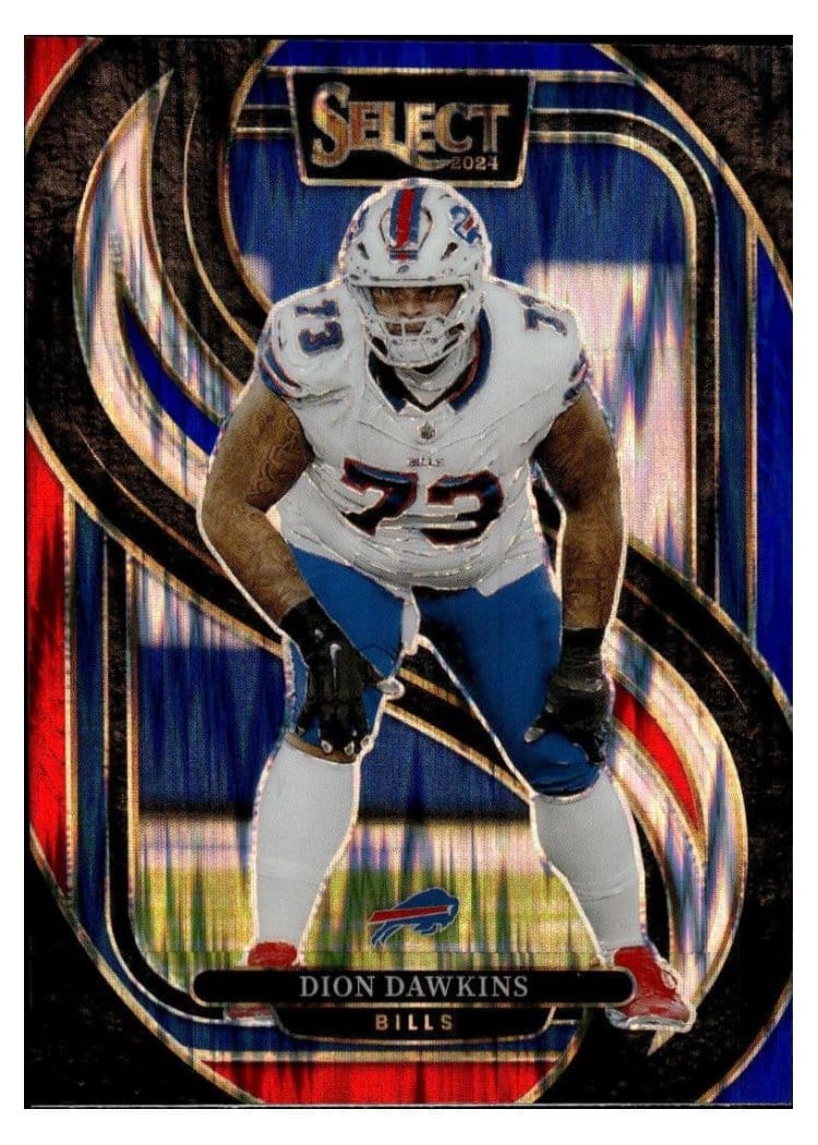 2024 Panini Select Base Set Dion Dawkins #152 card