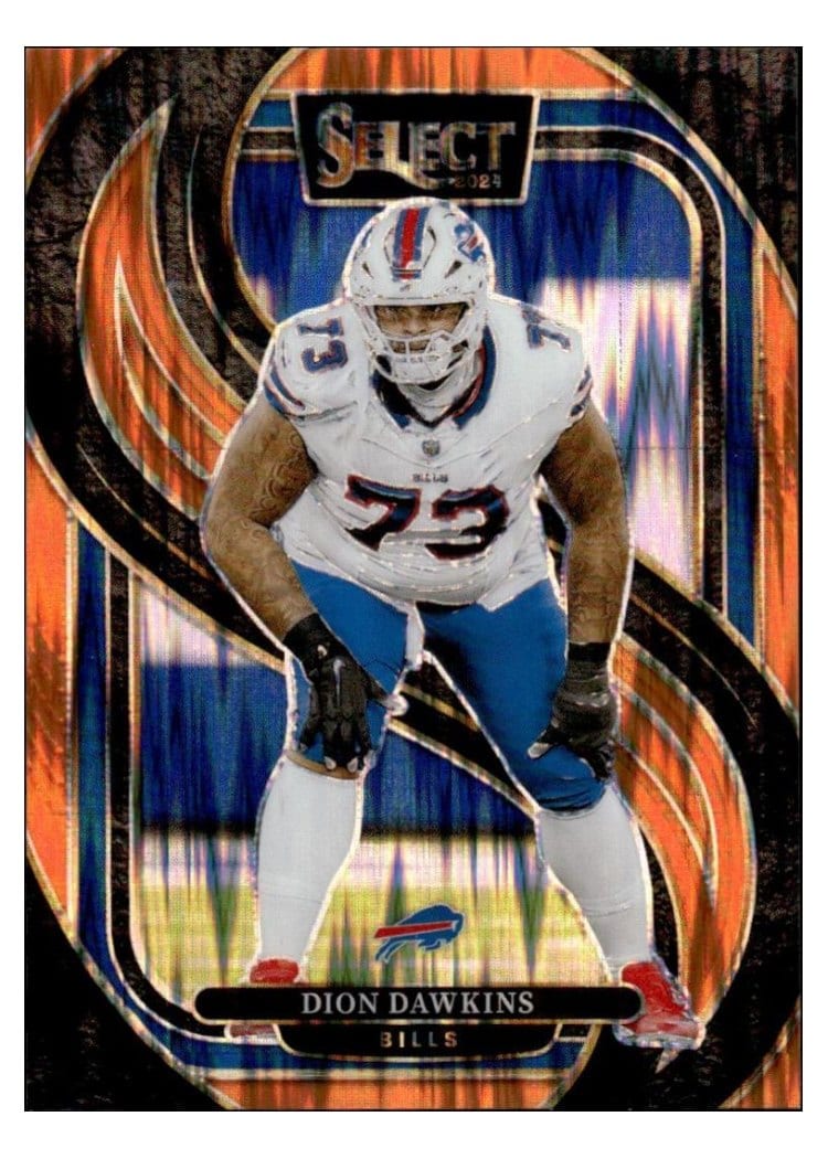 2024 Panini Select Base Set Dion Dawkins #152 card