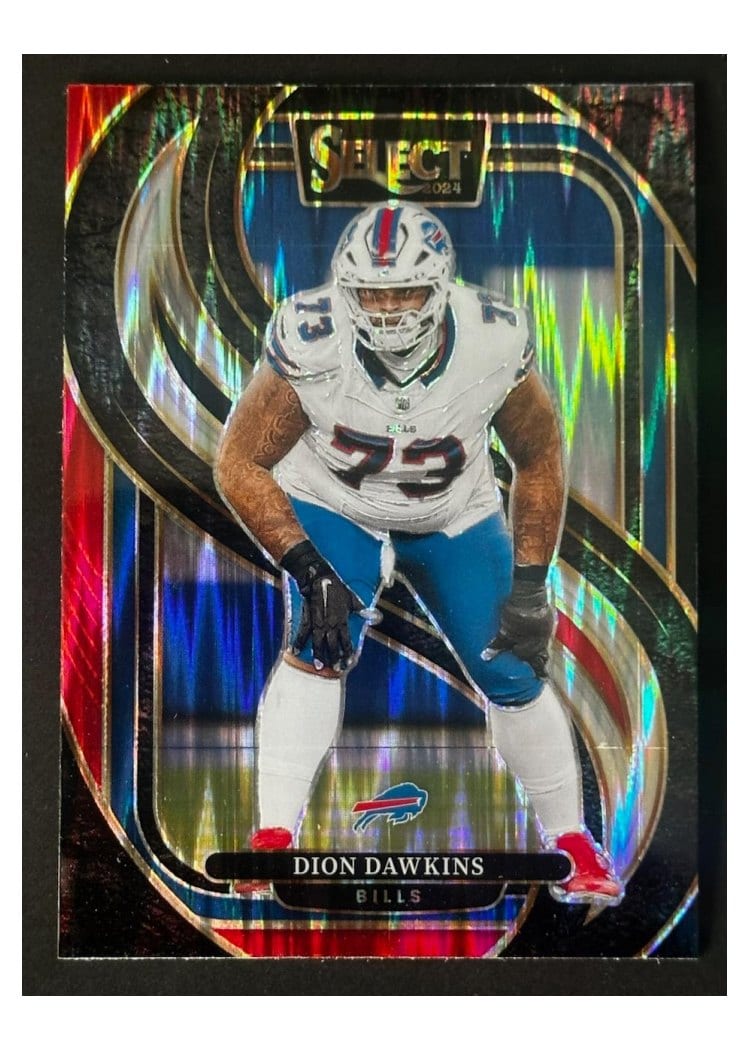 2024 Panini Select Base Set Dion Dawkins #152 card