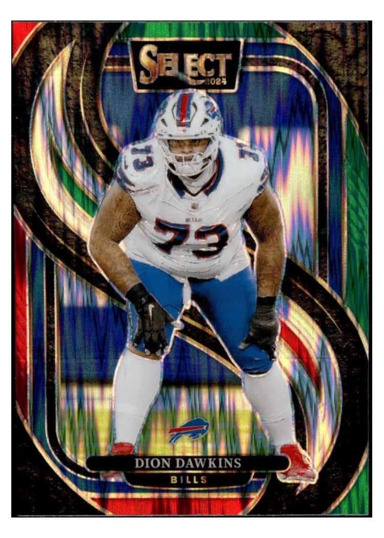 2024 Panini Select Base Set Dion Dawkins #152 card