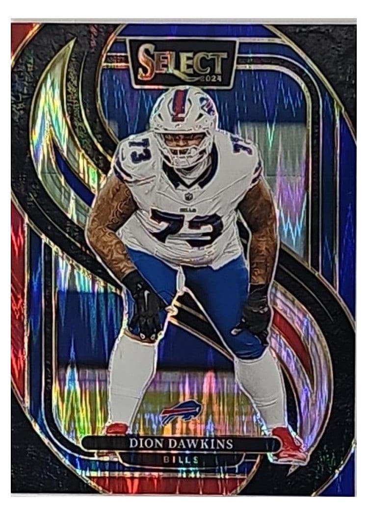 2024 Panini Select Base Set Dion Dawkins #152 card