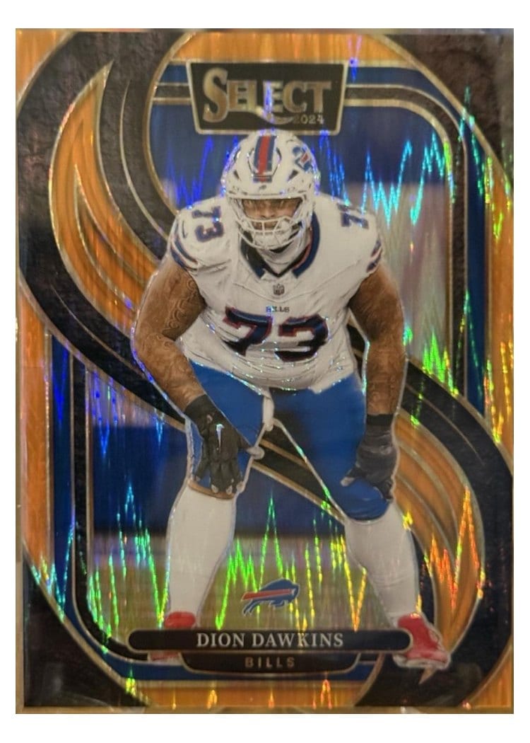 2024 Panini Select Base Set Dion Dawkins #152 card