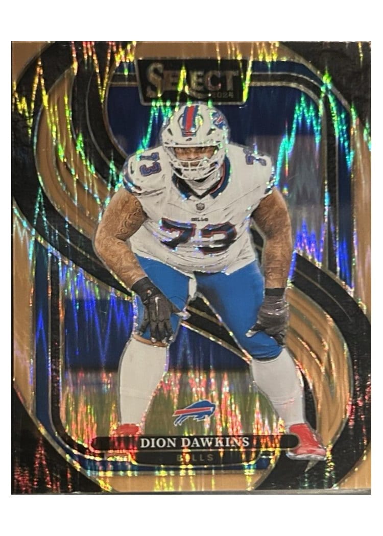 2024 Panini Select Base Set Dion Dawkins #152 card