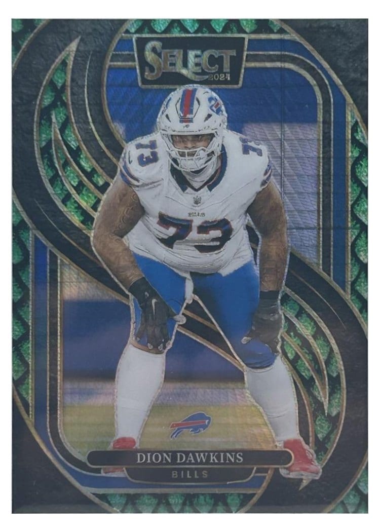 2024 Panini Select Base Set Dion Dawkins #152 card