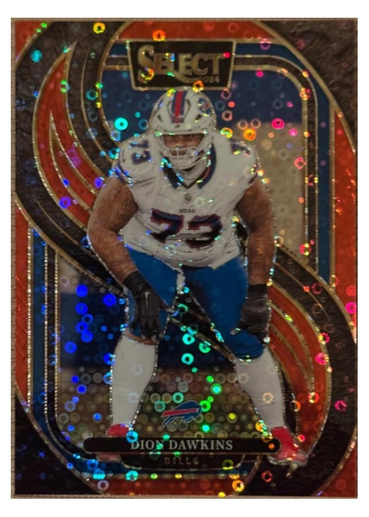 2024 Panini Select Base Set Dion Dawkins #152 card
