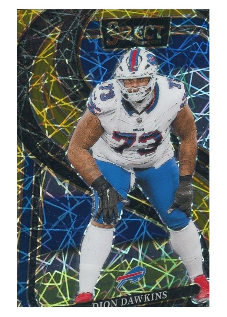 2024 Panini Select Base Set Dion Dawkins #152 card