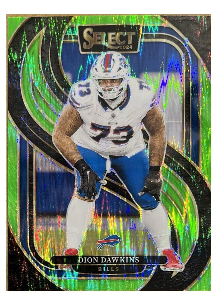 2024 Panini Select Base Set Dion Dawkins #152 card