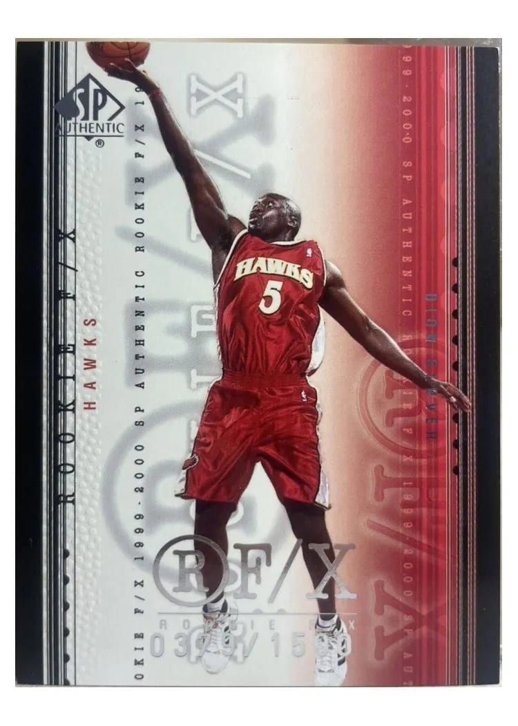 1999 SP Authentic Dion Glover #108 card