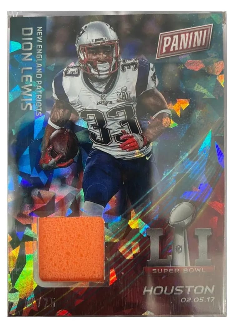 2017 Panini Black Friday Super Bowl Dion Lewis #SB-5 card