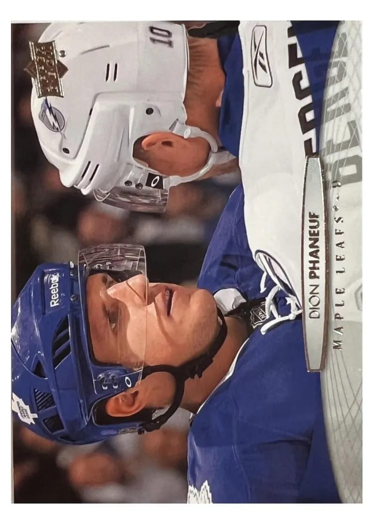 2011 Upper Deck Dion Phaneuf #20 card