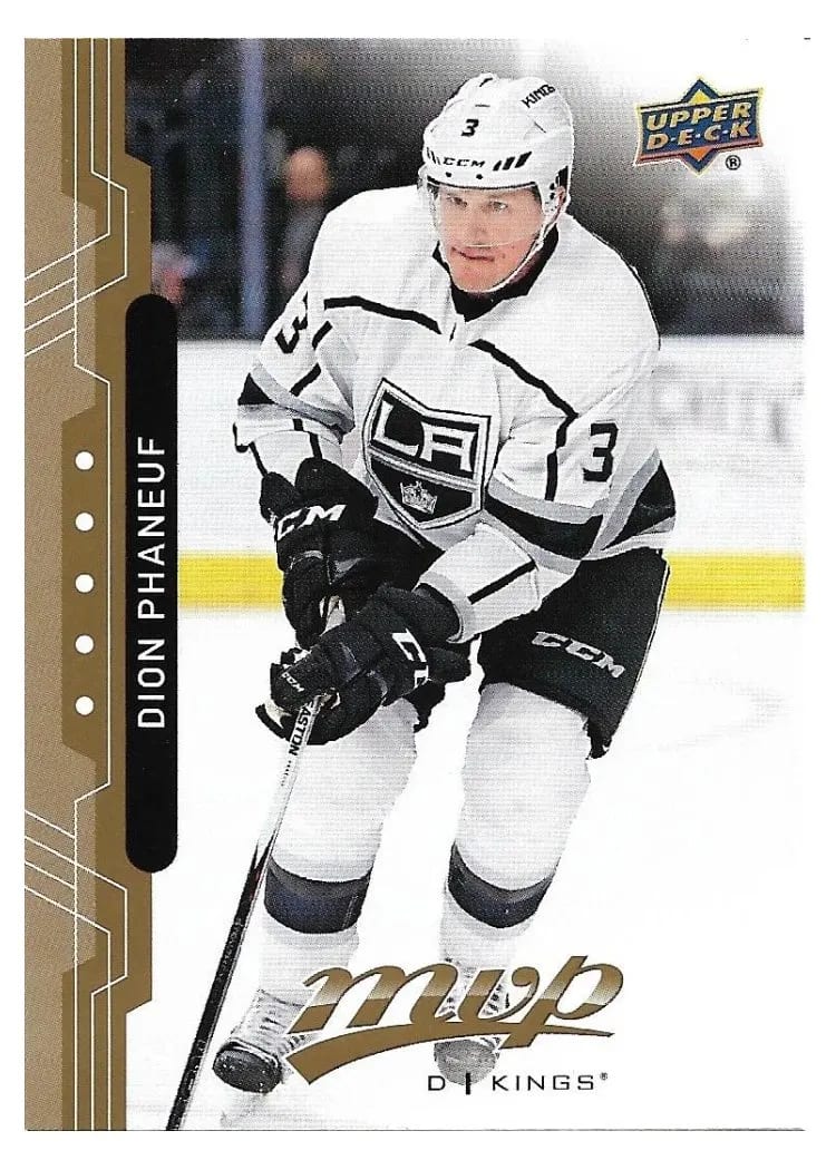 2018-19 Upper Deck MVP Base Set Dion Phaneuf #83 card