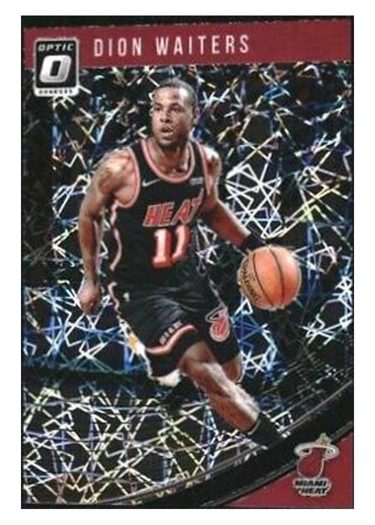 2018-19 Donruss Optic Base Set Dion Waiters #35 card
