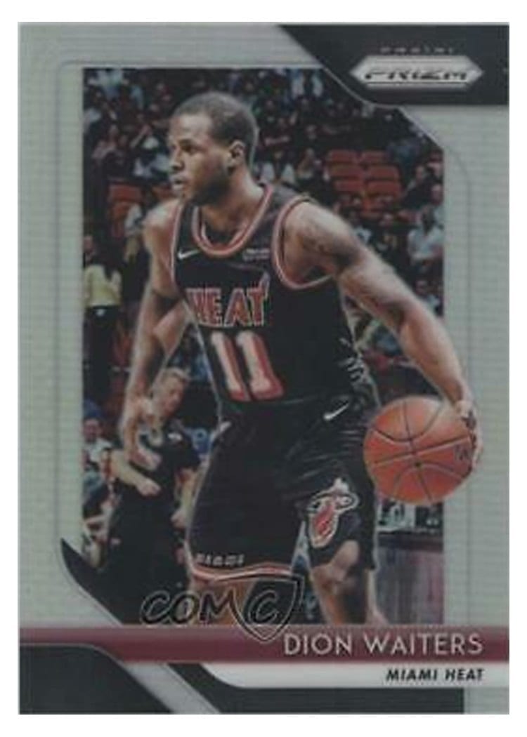 2018-19 Panini Prizm Base Set Dion Waiters #166 card