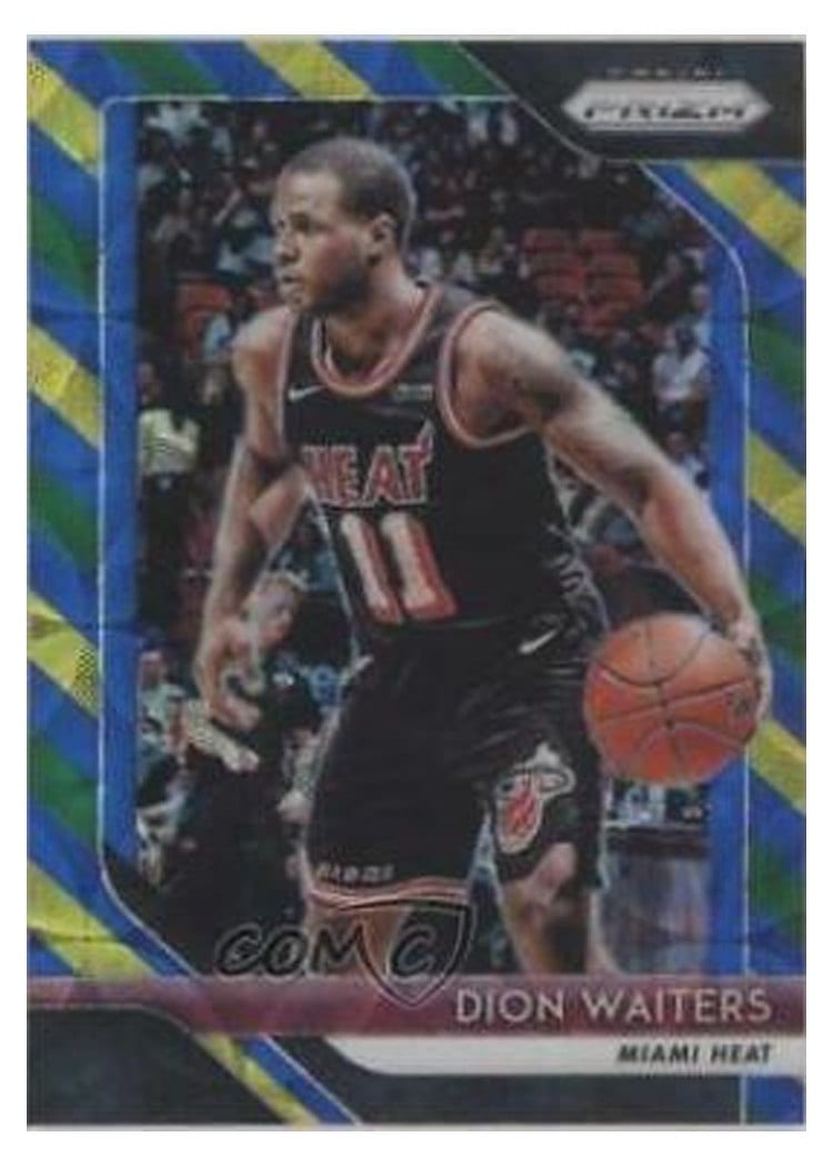 2018-19 Panini Prizm Base Set Dion Waiters #166 card