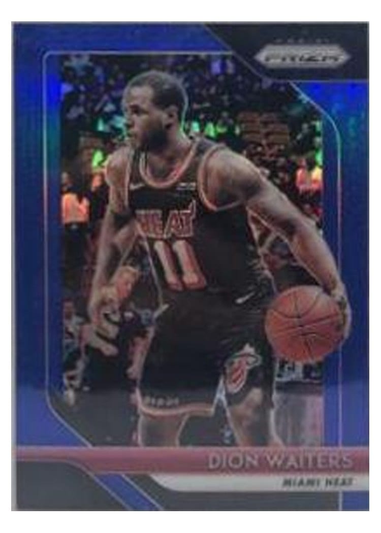2018-19 Panini Prizm Base Set Dion Waiters #166 card