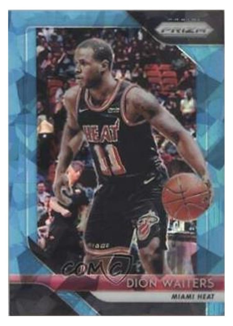 2018-19 Panini Prizm Base Set Dion Waiters #166 card