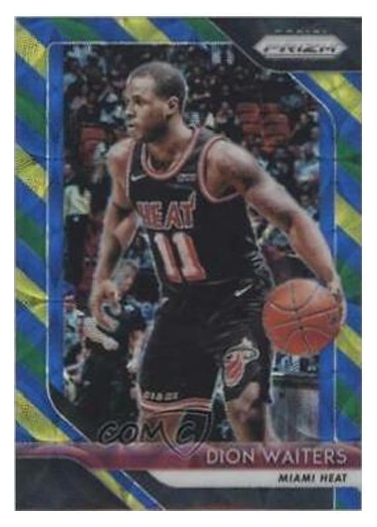2018-19 Panini Prizm Base Set Dion Waiters #166 card