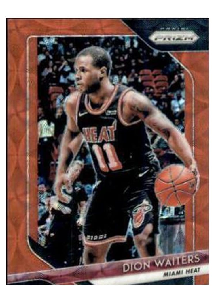 2018-19 Panini Prizm Base Set Dion Waiters #166 card