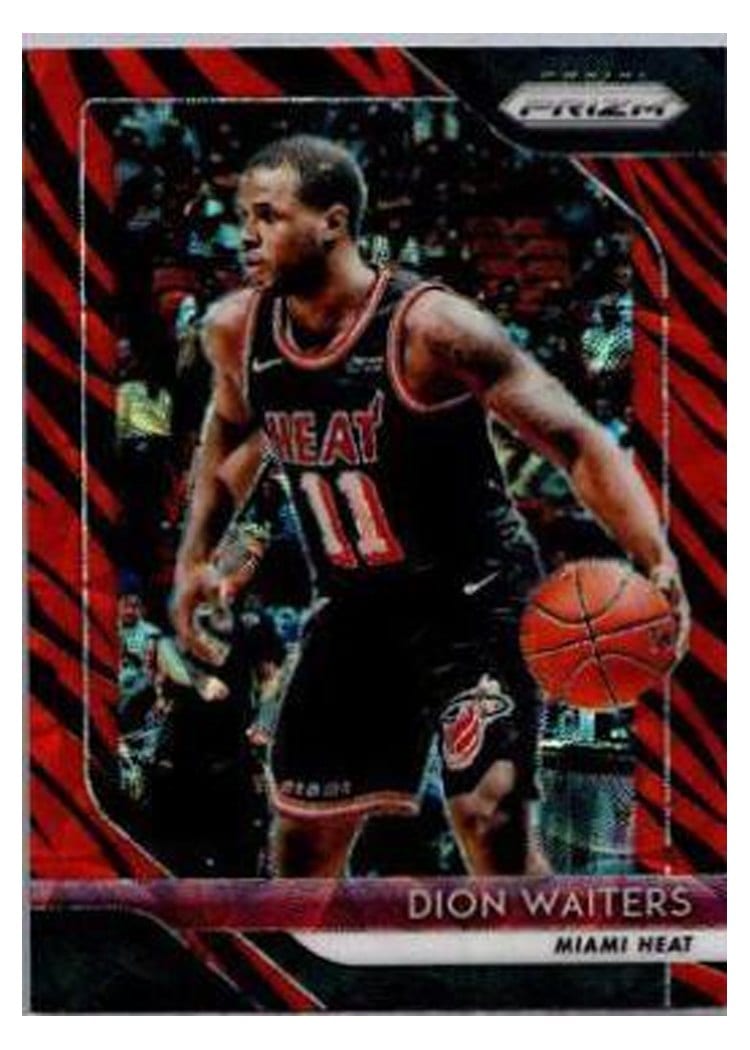 2018-19 Panini Prizm Base Set Dion Waiters #166 card