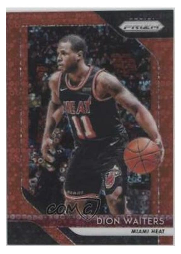 2018-19 Panini Prizm Base Set Dion Waiters #166 card