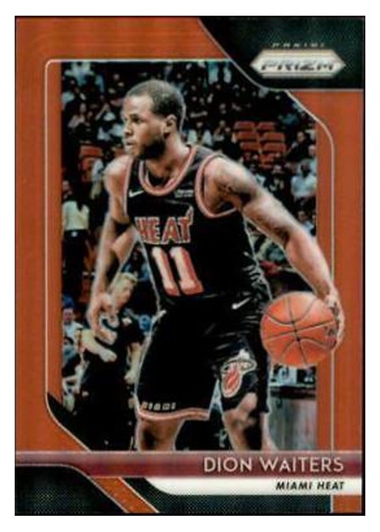 2018-19 Panini Prizm Base Set Dion Waiters #166 card