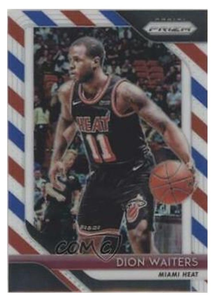 2018-19 Panini Prizm Base Set Dion Waiters #166 card