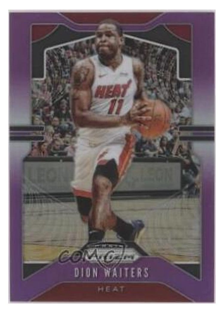 2019-20 Panini Prizm Base Set Dion Waiters #148 card