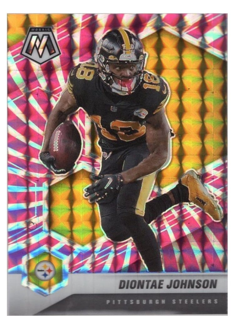 2021 Panini Mosaic Base Set Diontae Johnson #170 card