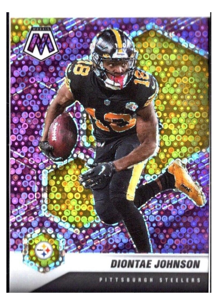 2021 Panini Mosaic Base Set Diontae Johnson #170 card
