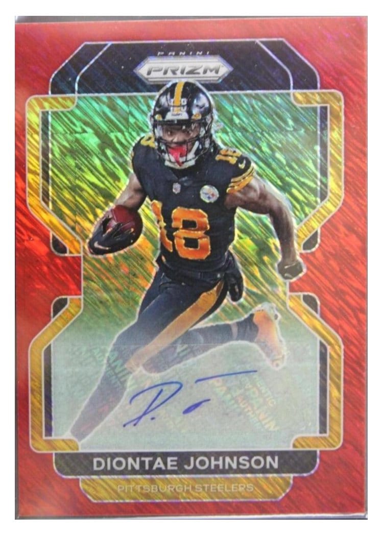 2021 Panini Prizm Base Set Diontae Johnson #250 card