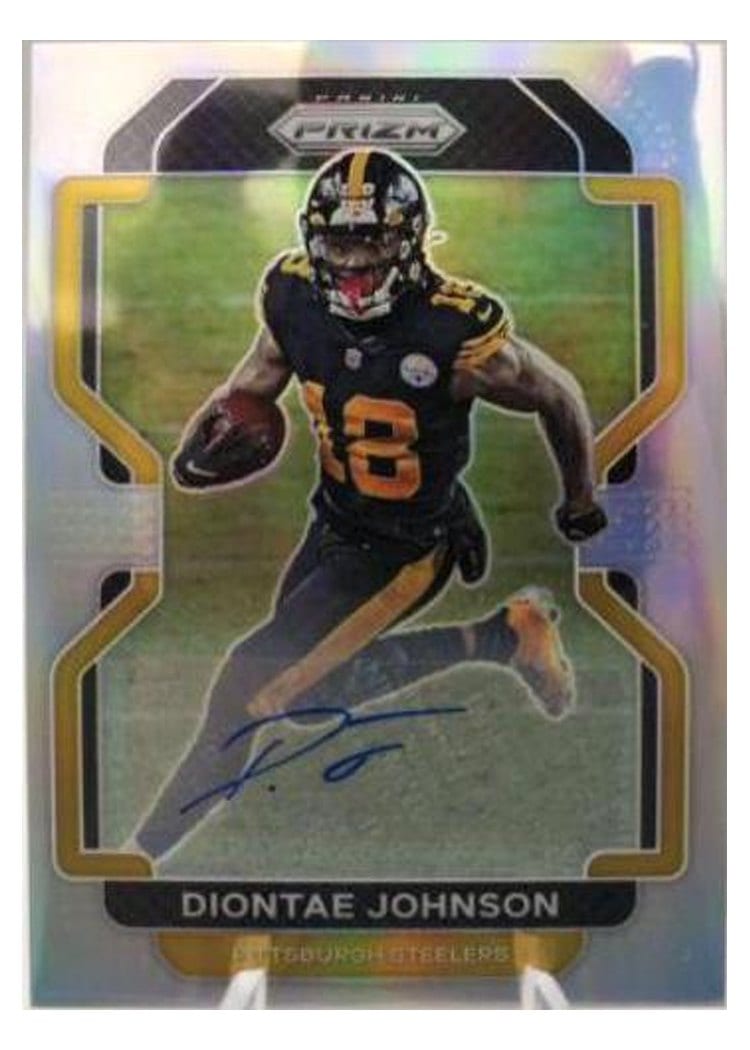 2021 Panini Prizm Base Set Diontae Johnson #250 card