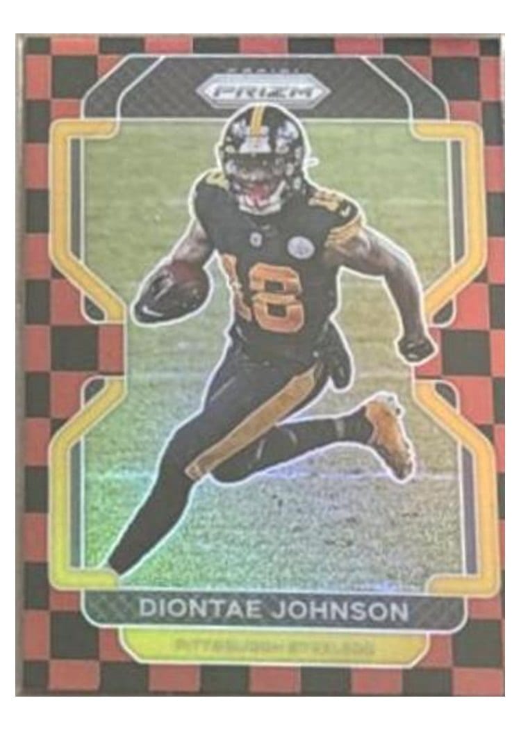 2021 Panini Prizm Base Set Diontae Johnson #250 card