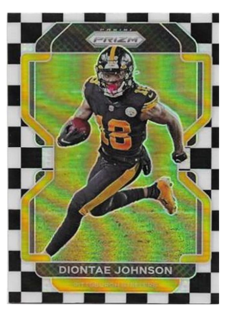 2021 Panini Prizm Base Set Diontae Johnson #250 card