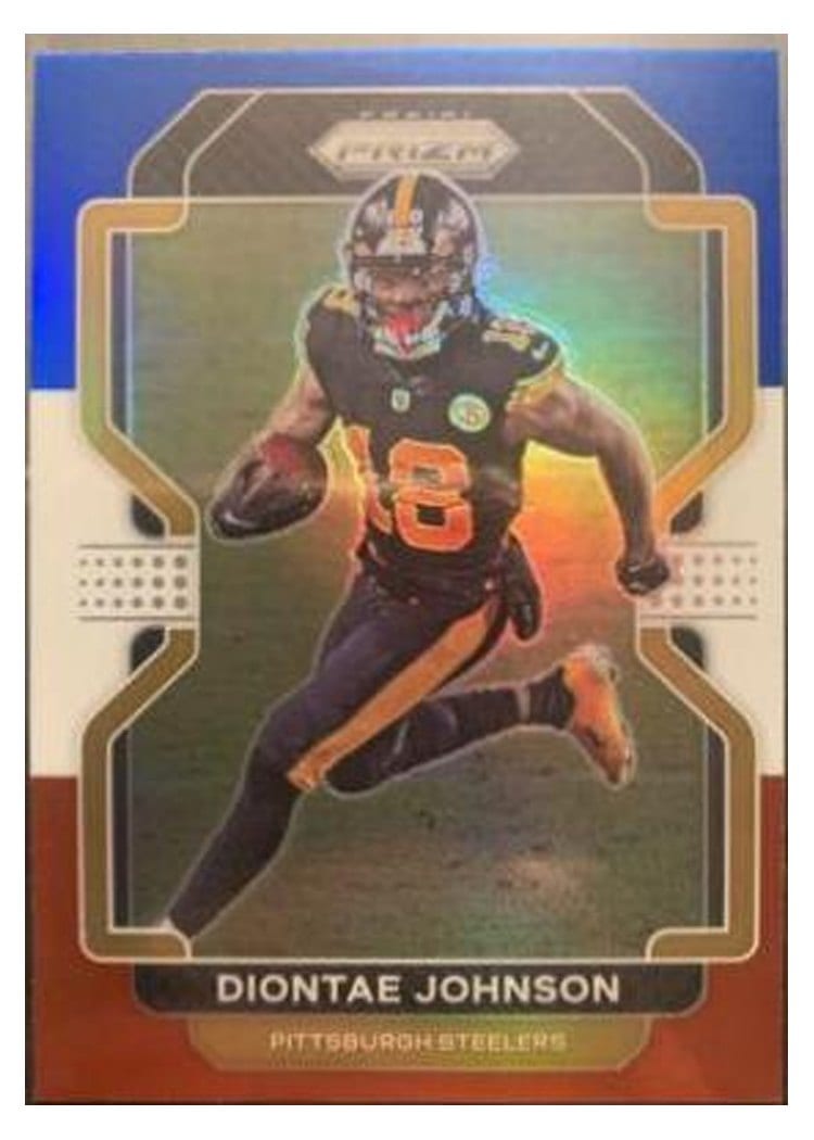 2021 Panini Prizm Base Set Diontae Johnson #250 card